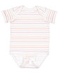 Rabbit Skins Infant Fine Jersey Bodysuit lilac stripe ModelQrt