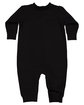 Rabbit Skins Infant Fleece One-Piece Bodysuit black ModelQrt