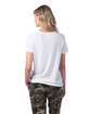 Alternative Ladies' Modal Tri-Blend T-Shirt white ModelBack