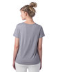 Alternative Ladies' Modal Tri-Blend T-Shirt nickel ModelBack