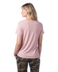 Alternative Ladies' Modal Tri-Blend T-Shirt rose quartz ModelBack
