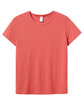 Alternative Ladies' Modal Tri-Blend T-Shirt faded red FlatFront