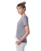 Alternative Ladies' Modal Tri-Blend T-Shirt nickel ModelSide