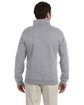 Jerzees Adult Super Sweats NuBlend Fleece Quarter-Zip Pullover oxford ModelBack