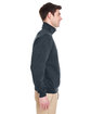 Jerzees Adult Super Sweats NuBlend Fleece Quarter-Zip Pullover black heather ModelSide