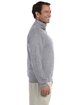 Jerzees Adult Super Sweats NuBlend Fleece Quarter-Zip Pullover oxford ModelSide