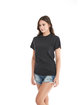 Next Level Apparel Unisex Eco Heavyweight T-Shirt black ModelSide