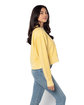 chicka-d Ladies' Corded Boxy Pullover gold ModelSide