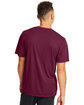 Hanes Adult Cool DRI® with FreshIQ T-Shirt maroon ModelBack