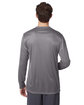 Hanes Adult Cool DRI with FreshIQ Long-Sleeve Performance T-Shirt graphite ModelBack