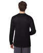 Hanes Adult Cool DRI with FreshIQ Long-Sleeve Performance T-Shirt black ModelBack