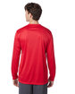 Hanes Adult Cool DRI with FreshIQ Long-Sleeve Performance T-Shirt deep red ModelBack