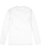 Hanes Adult Cool DRI with FreshIQ Long-Sleeve Performance T-Shirt white FlatBack