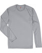 Hanes Adult Cool DRI with FreshIQ Long-Sleeve Performance T-Shirt graphite FlatFront