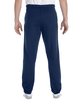 Jerzees Adult Super Sweats® NuBlend® Fleece Pocketed Sweatpants J NAVY ModelBack