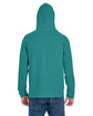 Comfort Colors Adult Heavyweight Long-Sleeve Hooded T-Shirt SEAFOAM ModelBack