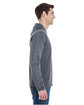 Comfort Colors Adult Heavyweight Long-Sleeve Hooded T-Shirt CHAMBRAY ModelSide