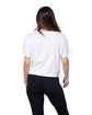 chicka-d Ladies' Short 'N Sweet T-Shirt white ModelBack