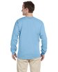 Fruit of the Loom Adult HD Cotton™ Long-Sleeve T-Shirt light blue ModelBack