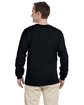 Fruit of the Loom Adult HD Cotton™ Long-Sleeve T-Shirt BLACK ModelBack