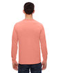 Fruit of the Loom Adult HD Cotton™ Long-Sleeve T-Shirt RETRO HTHR CORAL ModelBack