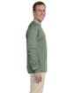 Fruit of the Loom Adult HD Cotton™ Long-Sleeve T-Shirt sagestone ModelSide