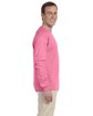 Fruit of the Loom Adult HD Cotton™ Long-Sleeve T-Shirt azalea ModelSide