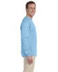 Fruit of the Loom Adult HD Cotton™ Long-Sleeve T-Shirt LIGHT BLUE ModelSide