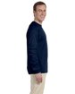 Fruit of the Loom Adult HD Cotton™ Long-Sleeve T-Shirt j navy ModelSide
