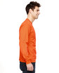 Fruit of the Loom Adult HD Cotton™ Long-Sleeve T-Shirt safety orange ModelSide