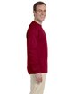 Fruit of the Loom Adult HD Cotton™ Long-Sleeve T-Shirt cardinal ModelSide
