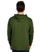 Fruit of the Loom Men's HD Cotton Jersey Hooded T-Shirt military green ModelBack