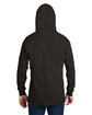 Fruit of the Loom Men's HD Cotton™ Jersey Hooded T-Shirt BLACK INK HEATHR ModelBack