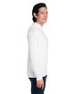 Fruit of the Loom Men's HD Cotton™ Jersey Hooded T-Shirt white ModelSide