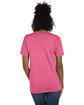 Hanes Unisex Perfect-T T-Shirt WOW PINK HEATHER ModelBack