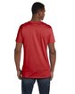 Hanes Unisex Perfect-T T-Shirt VINTAGE RED ModelBack