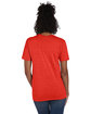 Hanes Unisex Perfect-T T-Shirt POPPY HEATHER ModelBack