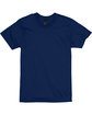 Hanes Unisex Perfect-T T-Shirt NAVY FlatFront