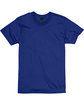 Hanes Unisex Perfect-T T-Shirt DEEP ROYAL FlatFront