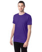 Hanes Unisex Perfect-T T-Shirt purple ModelQrt