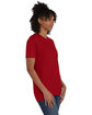Hanes Unisex Perfect-T T-Shirt RED PEPPER HTHR ModelQrt