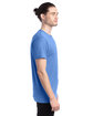 Hanes Unisex Perfect-T T-Shirt CAROLINA BLUE ModelSide