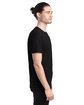 Hanes Unisex Perfect-T T-Shirt black ModelSide