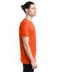 Hanes Unisex Perfect-T T-Shirt ORANGE ModelSide