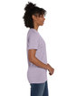 Hanes Unisex Perfect-T T-Shirt mrbl pale violet ModelSide