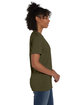 Hanes Unisex Perfect-T T-Shirt military grn hth ModelSide