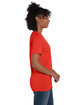 Hanes Unisex Perfect-T T-Shirt poppy heather ModelSide