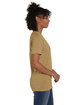 Hanes Unisex Perfect-T T-Shirt brown sugar hthr ModelSide