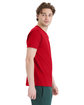 Hanes Unisex Perfect-T PreTreat T-Shirt athletic red ModelSide