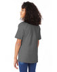 Hanes Youth Perfect-T T-Shirt smoke gray ModelBack